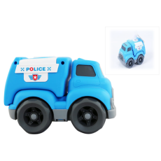 Friction Police Van - Solid    